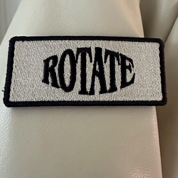 ROTATE SUNDAY Cropped Bomber Jacket in Oyster Gray NWT XS - Picture 7 of 8